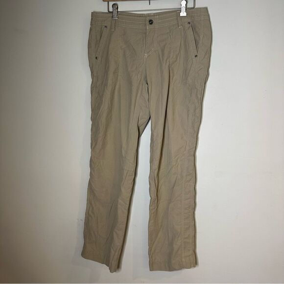 Kuhl khaki lightweight hiking pants size 12 - Picture 1 of 7